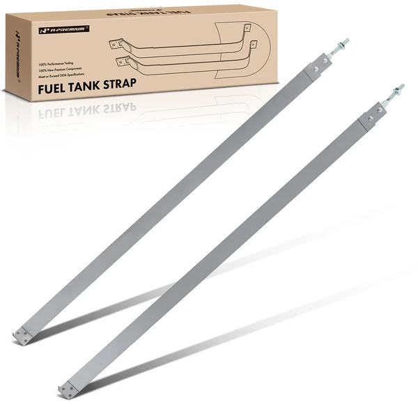 2 Pcs Steel Fuel Tank Straps for 1974 GMC K25/K2500 Suburban 4.1L l6