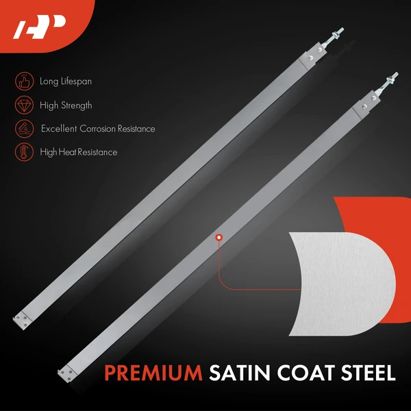 2 Pcs Steel Fuel Tank Straps for Chevrolet C10 Suburban C20 Suburban 1974-1986 GMC