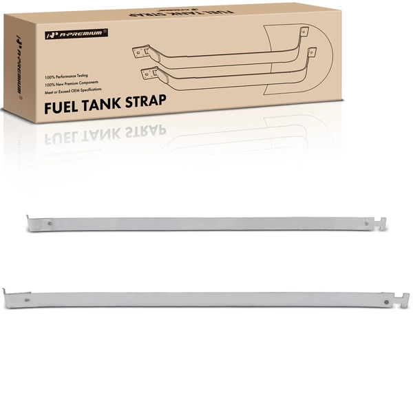 2 Pcs Steel Fuel Tank Straps for 2000-2005 Dodge Neon