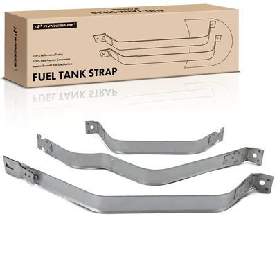 3 Pcs Steel Fuel Tank Straps