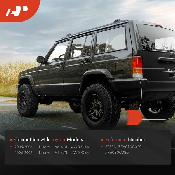 Fuel Tank Straps for Toyota Tundra 2005 2006 V6 4.0L V8 4.7L 4WD