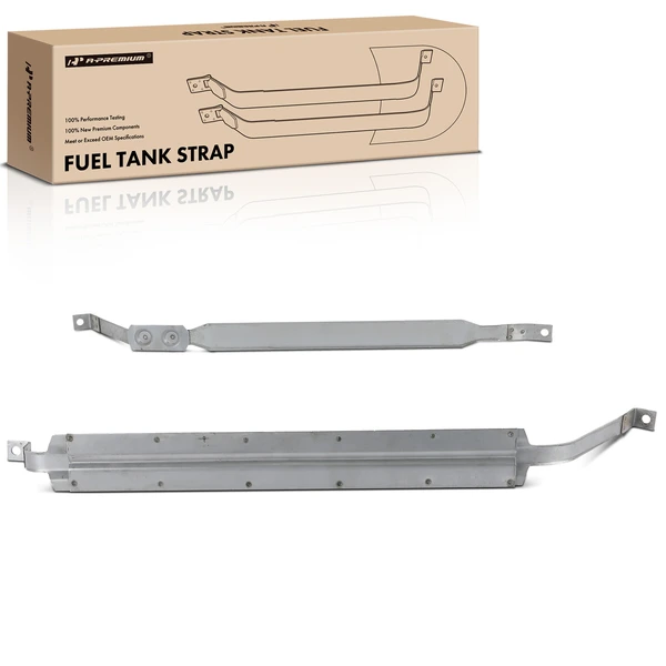 2 Pcs Steel Fuel Tank Straps for Ford Thunderbird 89-97 Mercury Cougar 93-97