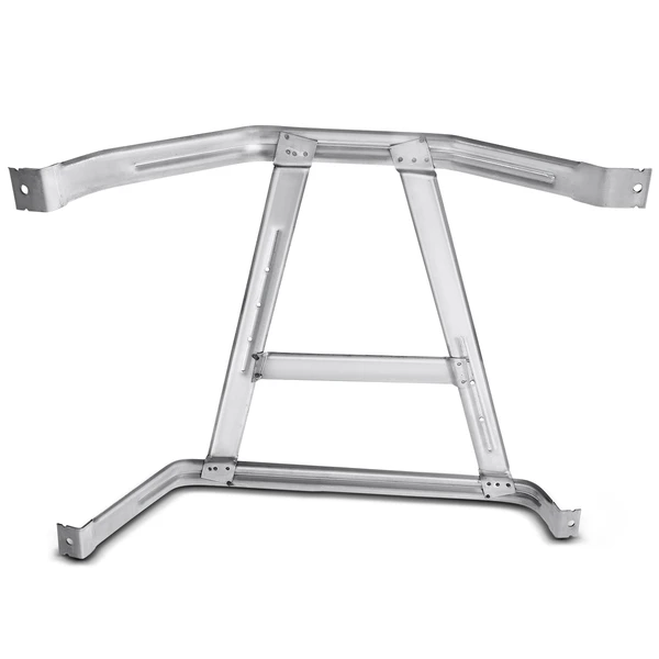 2 Pcs Fuel Tank Strap for Chevrolet Malibu 2004-2008 Gray