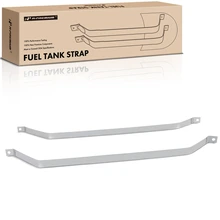 2 Pcs Steel Fuel Tank Straps