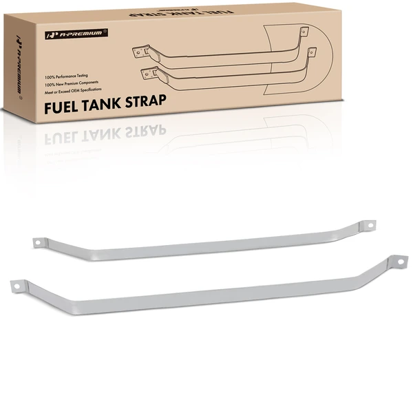 2 Pcs Steel Fuel Tank Straps for 1986-1992 Cadillac Seville