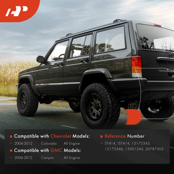 Fuel Tank Straps for Chevrolet Colorado GMC Canyon 2004-2012 Petrol