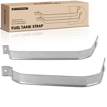 2 Pcs Steel Fuel Tank Straps