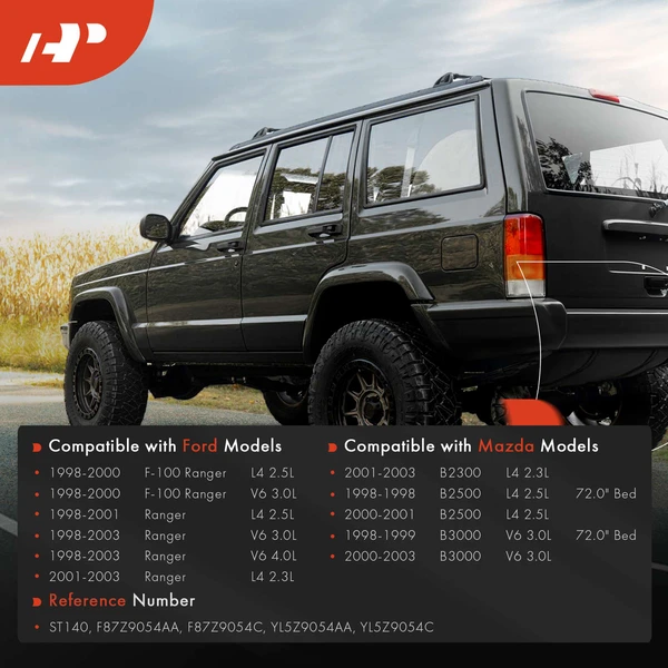 Fuel Tank Straps for Ford F-100 Ranger Mazda B2300 B2500 B3000