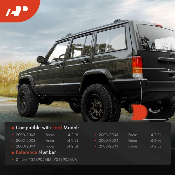 Fuel Tank Straps for Ford Focus 2000-2004 L4 2.0L 2.3L Hatchback