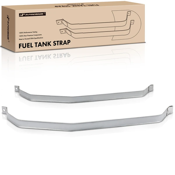 2 Pcs Steel Fuel Tank Straps for 1982-1985 Mercury Cougar