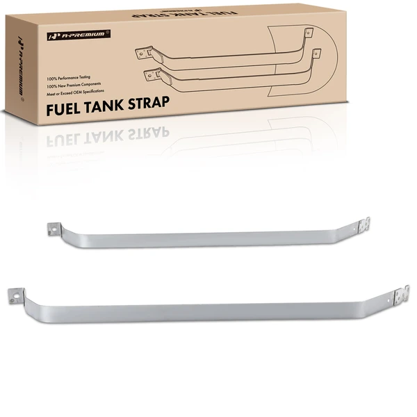 2 Pcs Steel Fuel Tank Straps for 1975-1980 Ford Granada