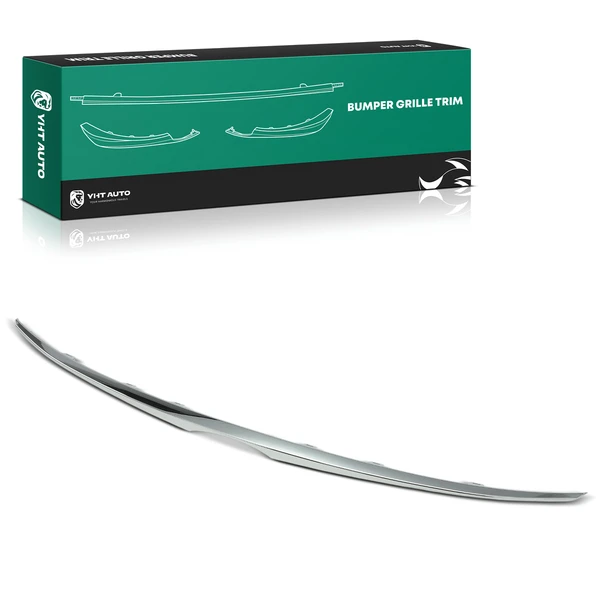 Radiator Upper Gray Grille Molding Trim for Toyota Avalon 2019-2022