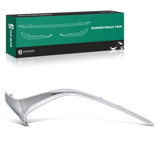 Front Driver Chrome Plastic Grille Molding Trim for 2016-2022 Mazda CX-3