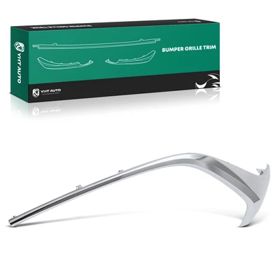 Front Passenger Chrome Plastic Grille Molding Trim