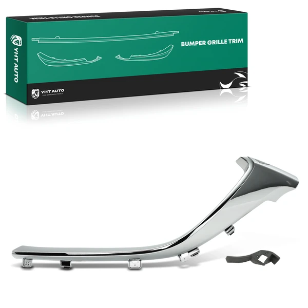 Front Driver Lower Chrome Grille Molding Trim for Mazda CX-9 2016-2023