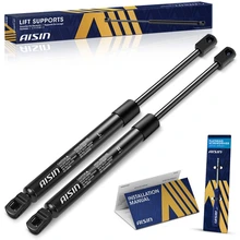 AISIN 2 Pcs Rear Window Lift Support Shock Strut for 2008-2010 Mercury Mountaineer