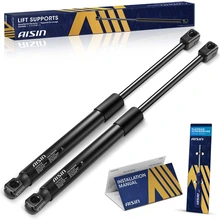 AISIN 2 Pcs Front Hood Lift Support