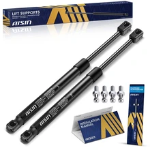 AISIN GASN-01452 2 Pcs Rear Tailgate Lift Support Shock Strut