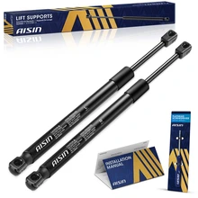 AISIN GASGM-01553 2 Pcs Hood Lift Support Strut for 2006-2009 Pontiac Solstice