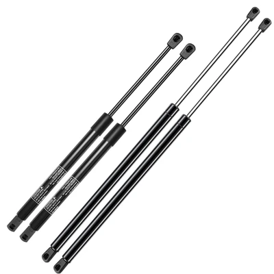4 Pcs Rear Tailgate & Window Lift Supports Shock Struts