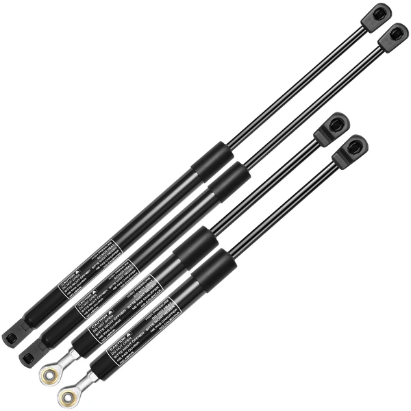 4 Pcs Hood & Window Lift Supports Shock Struts for 1996-1999 Ford Taurus