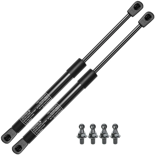 2 Pcs Rear Tailgate Lift Supports Shock Struts for Honda Civic del Sol 1993-1997