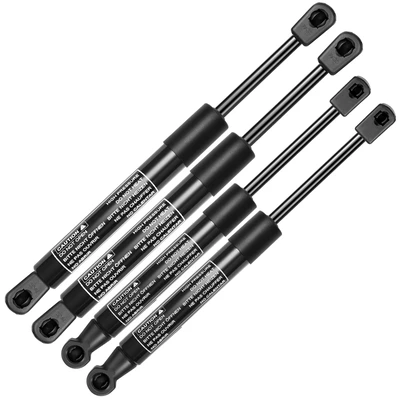 4 Front Hood & Rear Tailgate Lift Supports Shocks Struts