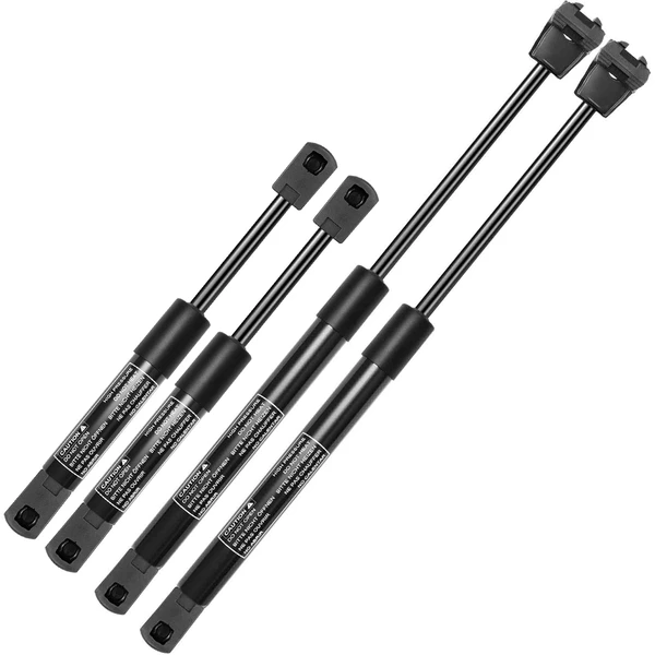 4 Pcs Hood & Tailgate Lift Supports Shock Struts for 1998-2004 Chrysler 300M
