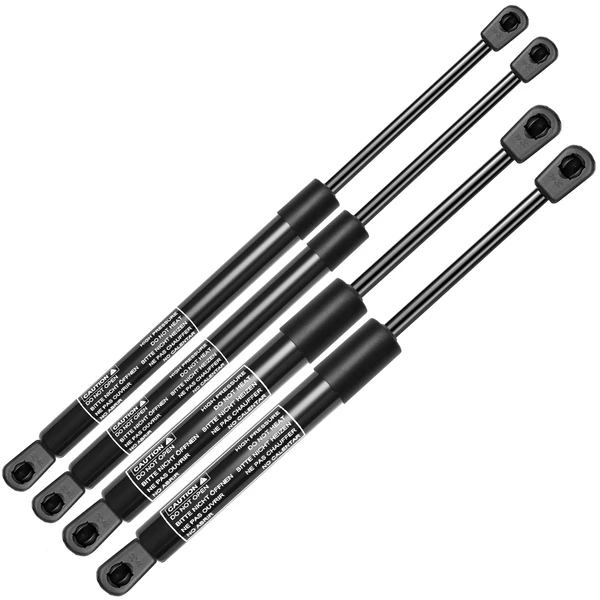 4 Pcs Tailgate & Window Lift Supports Shock Struts for 1984-1990 Ford Bronco II