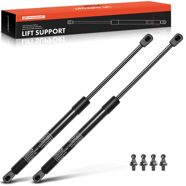 2 Pcs Rear Tailgate Lift Supports Shock Struts for 1987-1995 Nissan Pathfinder