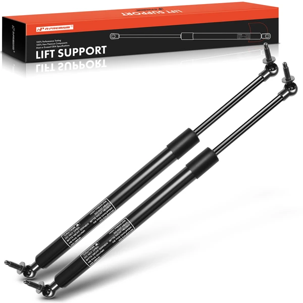 2 Pcs Rear Tailgate Lift Supports Shock Struts for 1996-2000 Dodge Caravan