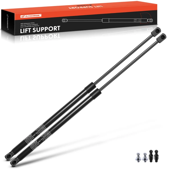 2 Pcs Rear Tailgate Lift Supports Shock Struts for 1991-1999 Mitsubishi 3000GT