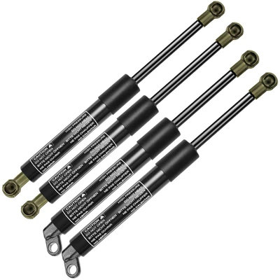 4 Pcs Hood & Tailgate Lift Supports Shock Struts