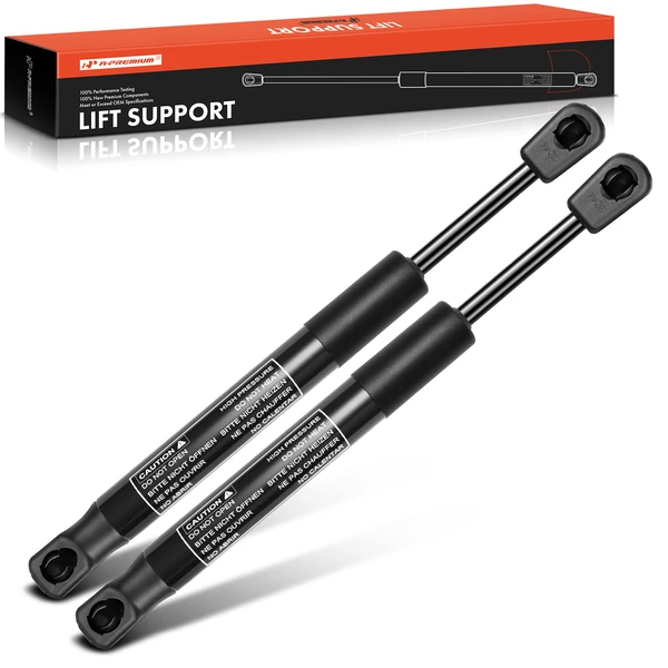 2 Pcs Rear Window Lift Supports Shock Struts for Porsche Cayenne 2003-2010
