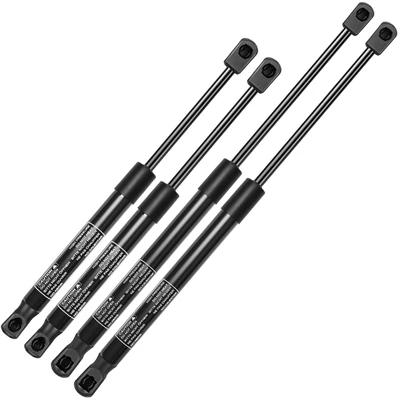 4 Pcs Hood & Tailgate Lift Supports Shock Struts