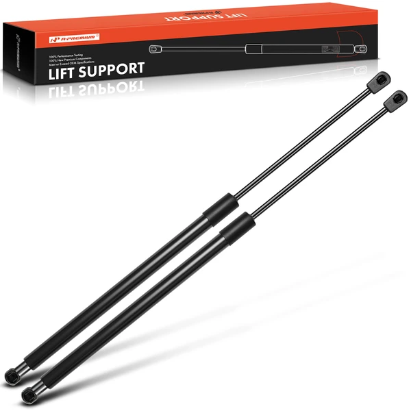 2 Pcs Rear Tailgate Lift Supports Shock Struts for 2003-2008 Hyundai Tiburon