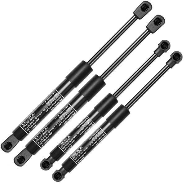 4 Pcs Hood & Tailgate Lift Supports Shock Struts for 2002-2008 Jaguar X-Type