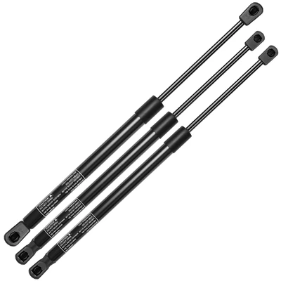 3 Pcs Hood & Tailgate Lift Supports Shock Struts
