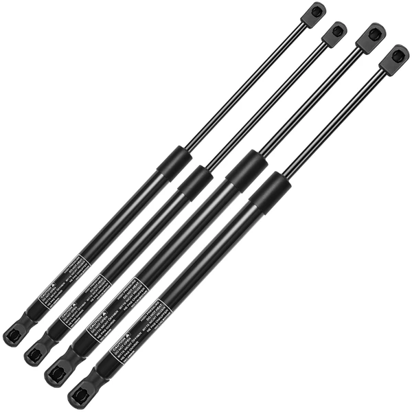 4 Pcs Hood & Tailgate Lift Supports Shock Struts for 2007-2013 Acura MDX