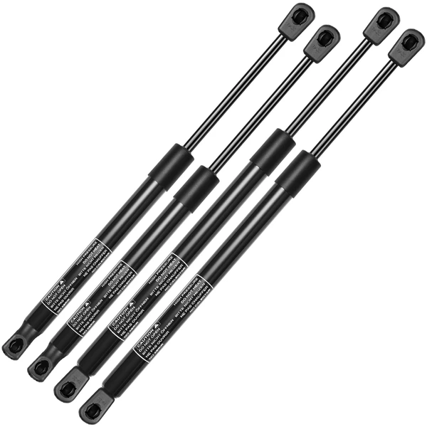 4 Pcs Tailgate & Window Lift Supports Shock Struts for 2009-2012 Jeep Liberty