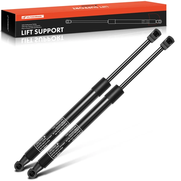 2 Pcs Rear Tailgate Lift Supports Shock Struts for 2009-2010 Pontiac Vibe