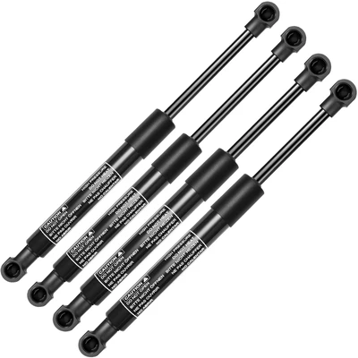 4 Pcs Hood & Tailgate Lift Supports Shock Struts