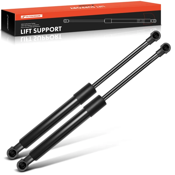 2 Pcs Rear Trunk Lift Supports Shocks Struts for Jaguar XK8 2000-2006 XKR Convertible