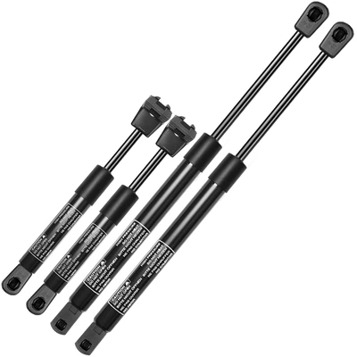 4 Pcs Hood & Trunk Lift Supports Shock Struts