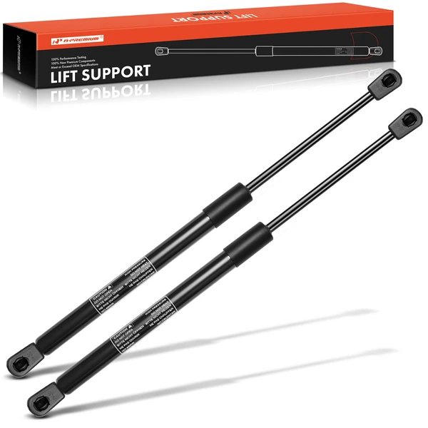 2 Pcs Rear Window Lift Supports Shock Struts for 2000-2005 Ford Excursion