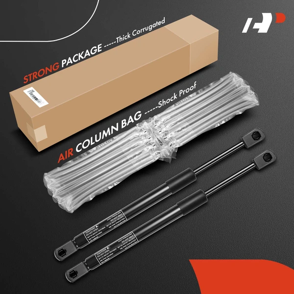 2 Pcs Rear Tailgate Lift Supports Shock Struts for Chevy Camaro without Spoiler