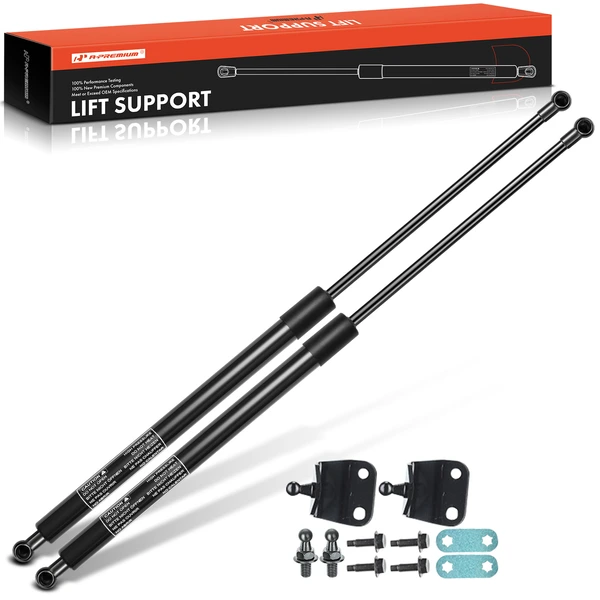 2 Pcs Tailgate Lift Supports Shock Struts for 2003-2008 Nissan 350Z