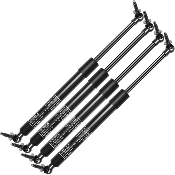 4 Pcs Rear Tailgate & Window Lift Supports Shock Struts for Jeep Grand Cherokee 05-10