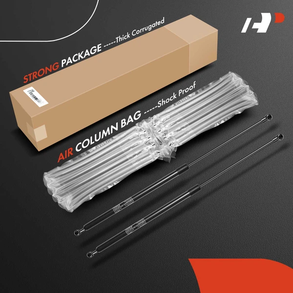 2 Pcs Lift Supports Shock Struts for Tonneau Cover Universal with Metal Cup