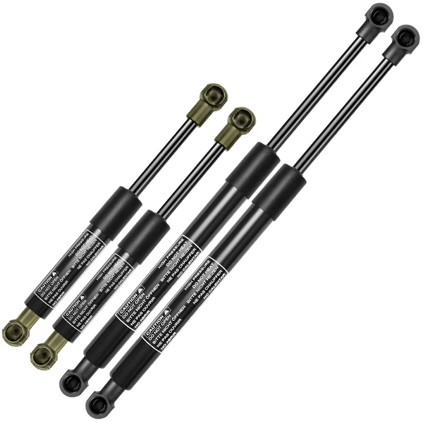 4 Pcs Hood & Tailgate Lift Supports Shock Struts for 2000-2006 BMW X5